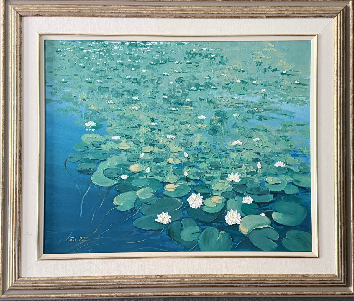 Still Waters - The Lily Pad Collection. By Jane Ruff